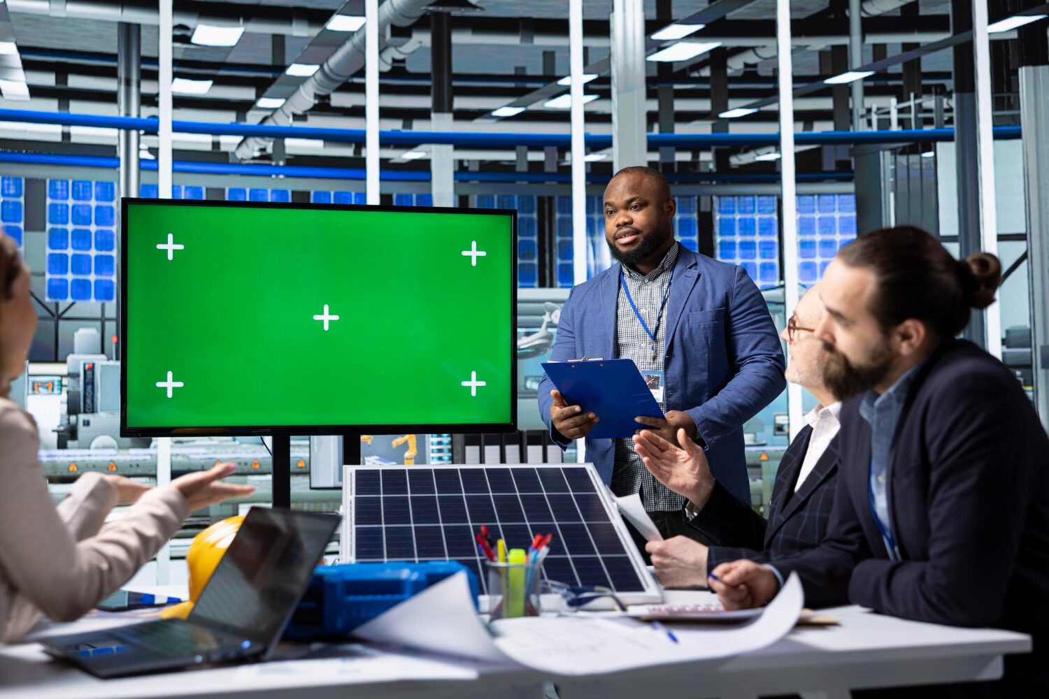 custom website for renewable energy and logistics company
