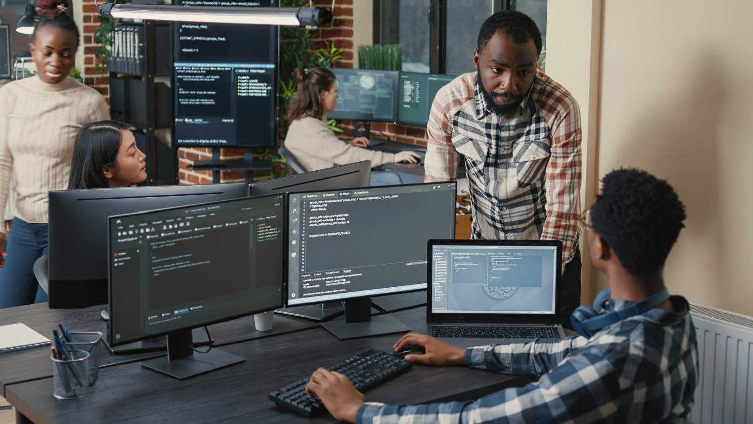 dedicated development team
